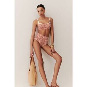 Reformation Tossa Bikini Set in La Vie En Rose